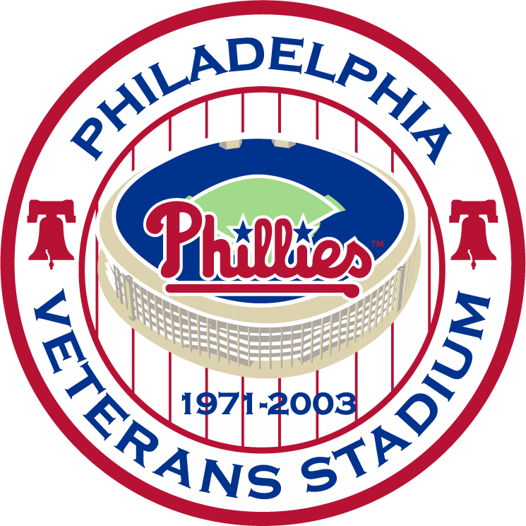 Philadelphia Phillies 2003 Stadium Logo vinyl decal